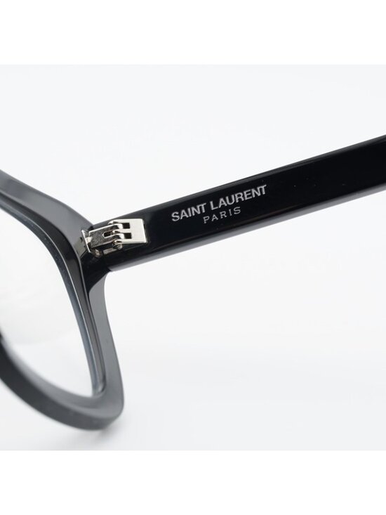 Saint Laurent SL465 OPT 001 Eyeglasses Black 51mm Square Frame main image 10